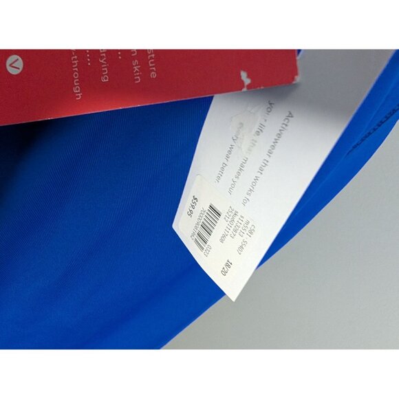 NWT Lane‎ Bryant Livi Active Cobalt Blue Active Skort - 18/20 - Picture 6 of 9